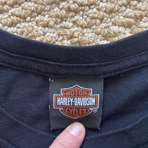 EUC Harley Davidson T-shirt. - Black - Picture 3 of 7
